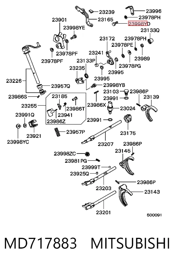  MD717883 Mitsubishi