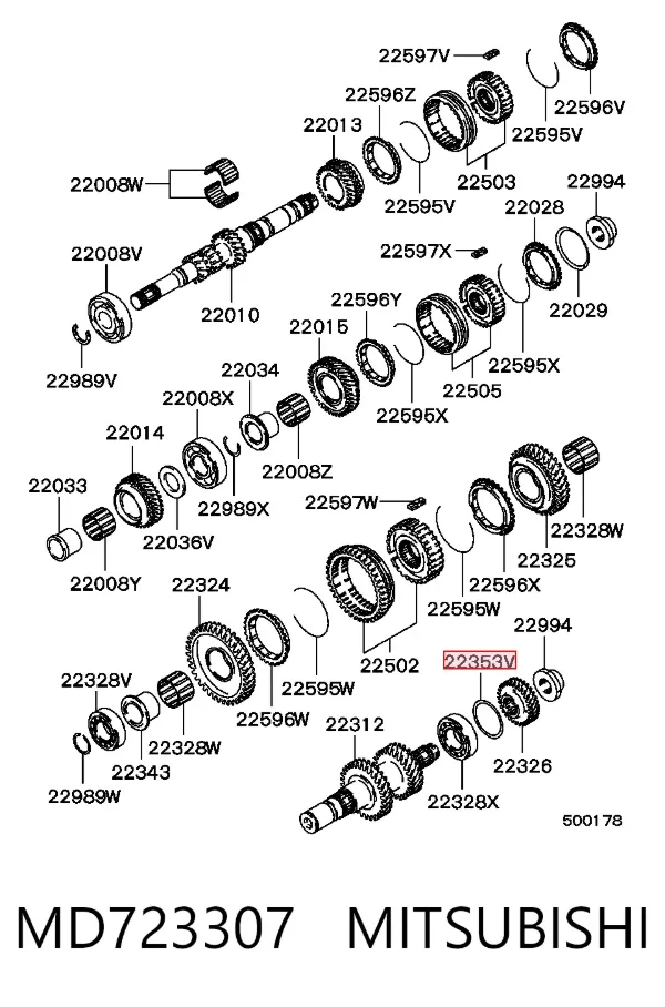  MD723307 Mitsubishi