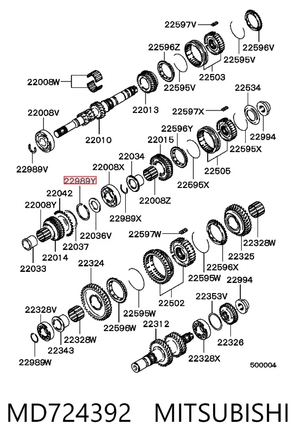  MD724392 Mitsubishi