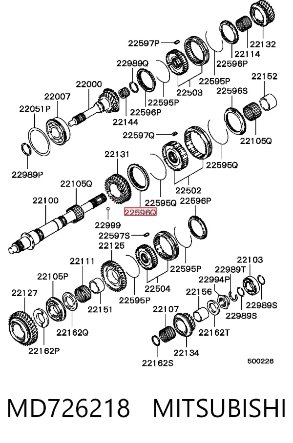  MD726218 Mitsubishi