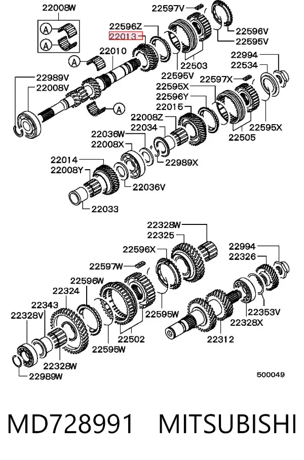  MD728991 Mitsubishi