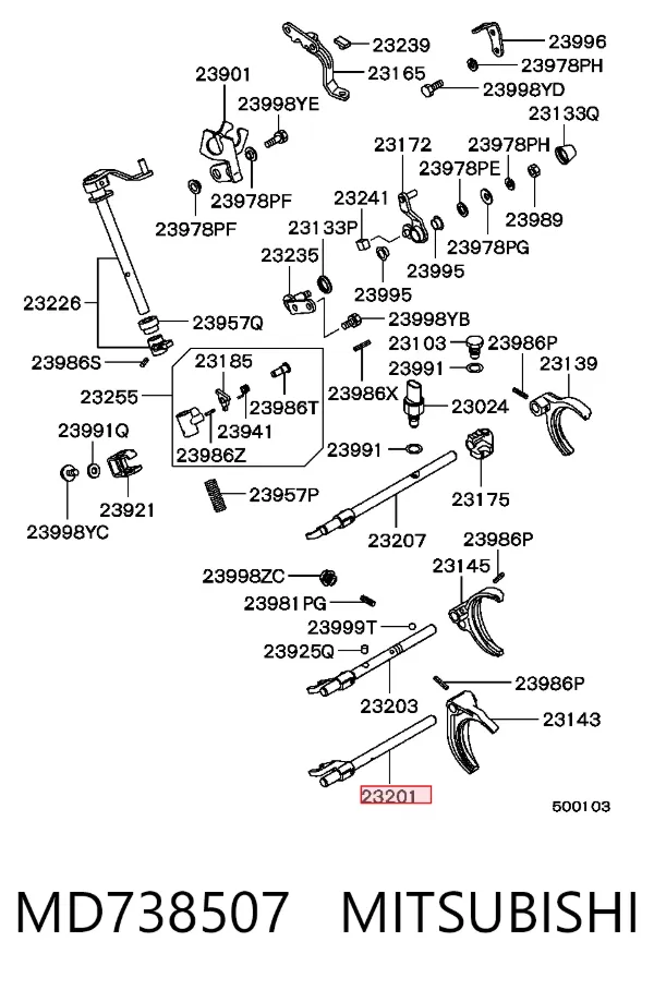  MD738507 Mitsubishi