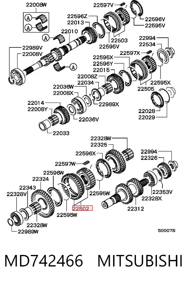  MD742466 Mitsubishi