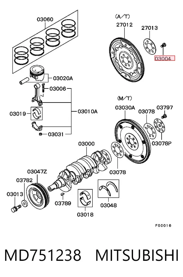  MD751238 Mitsubishi