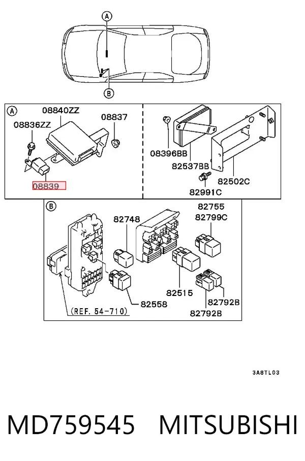  MD759545 Mitsubishi