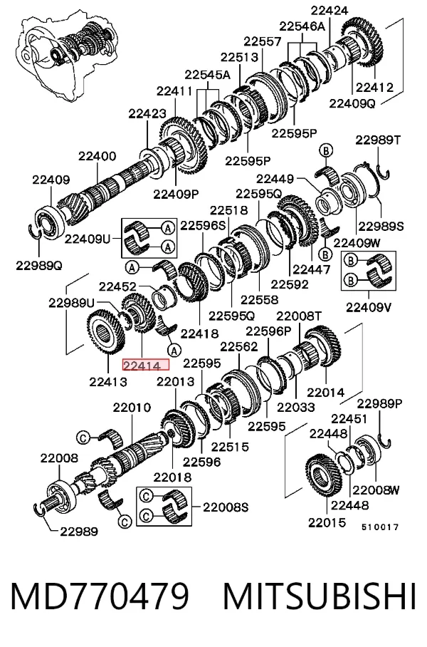  MD770479 Mitsubishi