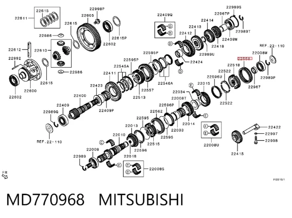  MD770968 Mitsubishi