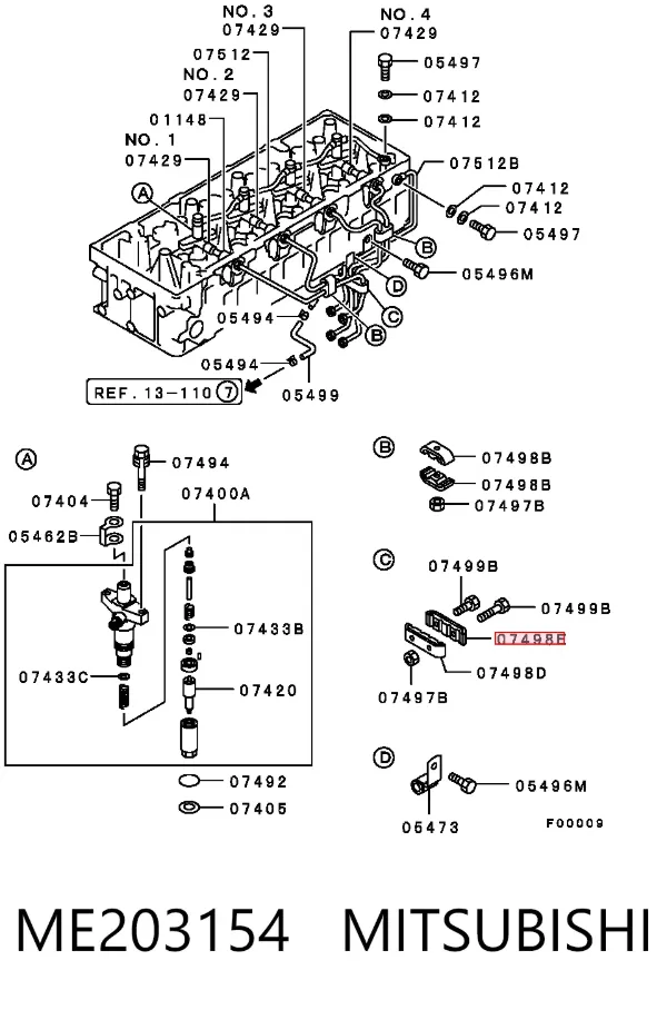  ME203154 Mitsubishi