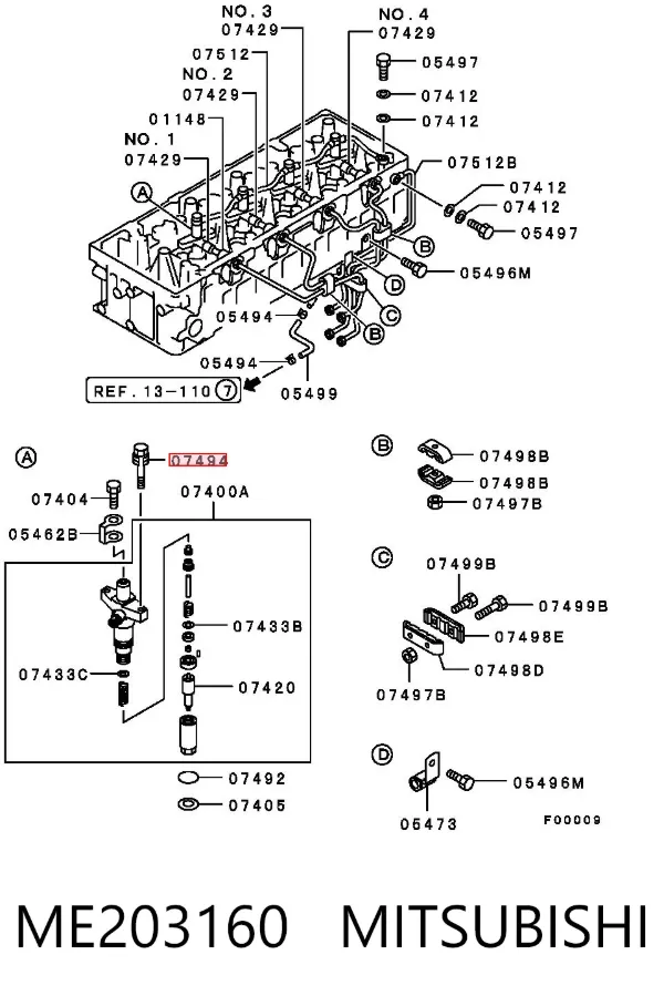  ME203160 Mitsubishi