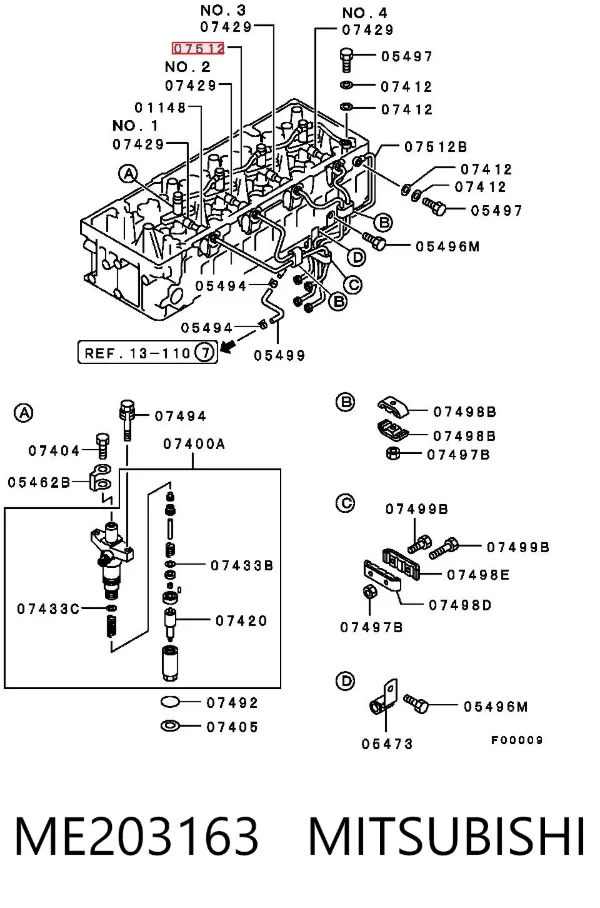  ME203163 Mitsubishi