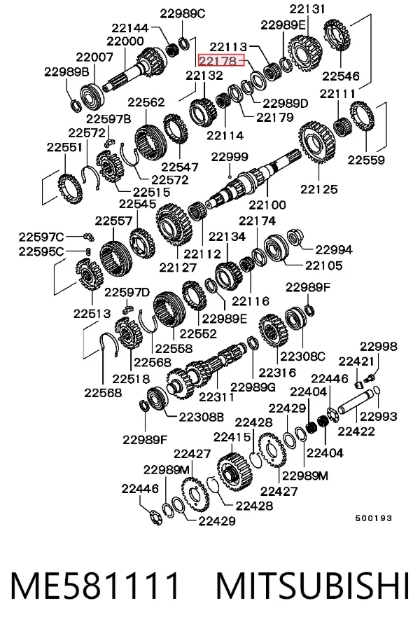  ME581111 Mitsubishi