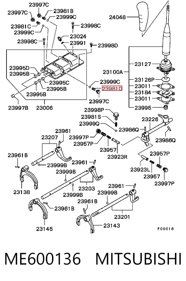  ME600136 Mitsubishi