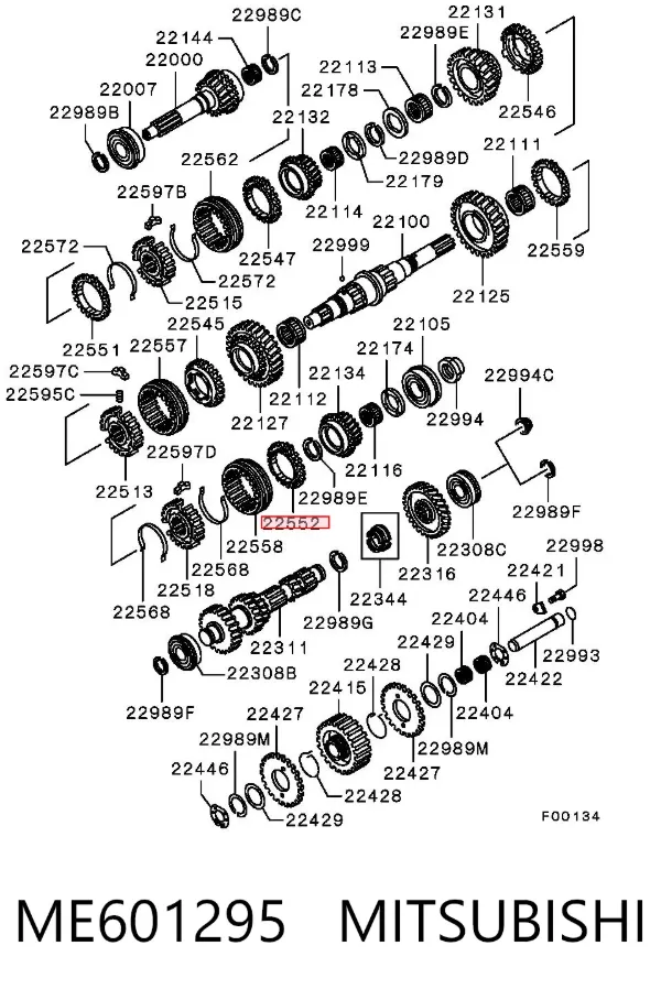  ME601295 Mitsubishi