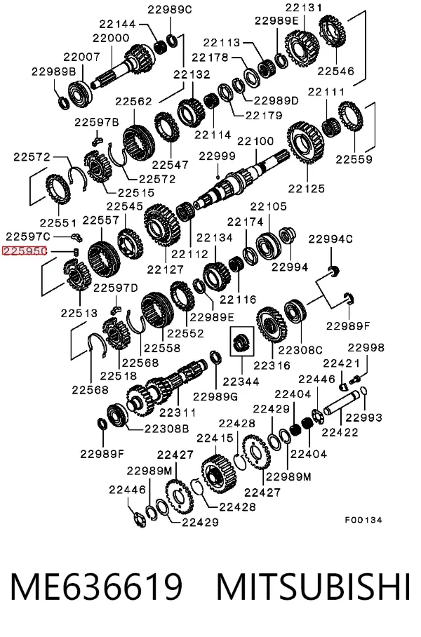  ME636619 Mitsubishi