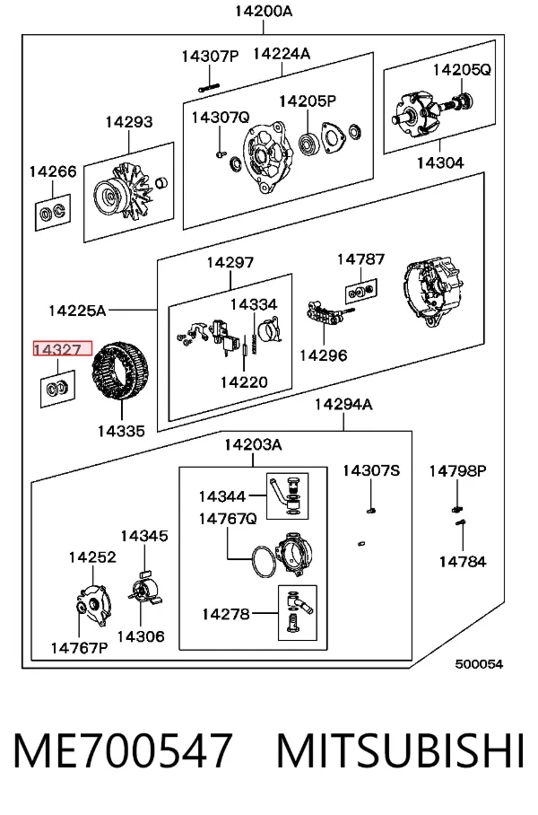  ME700547 Mitsubishi