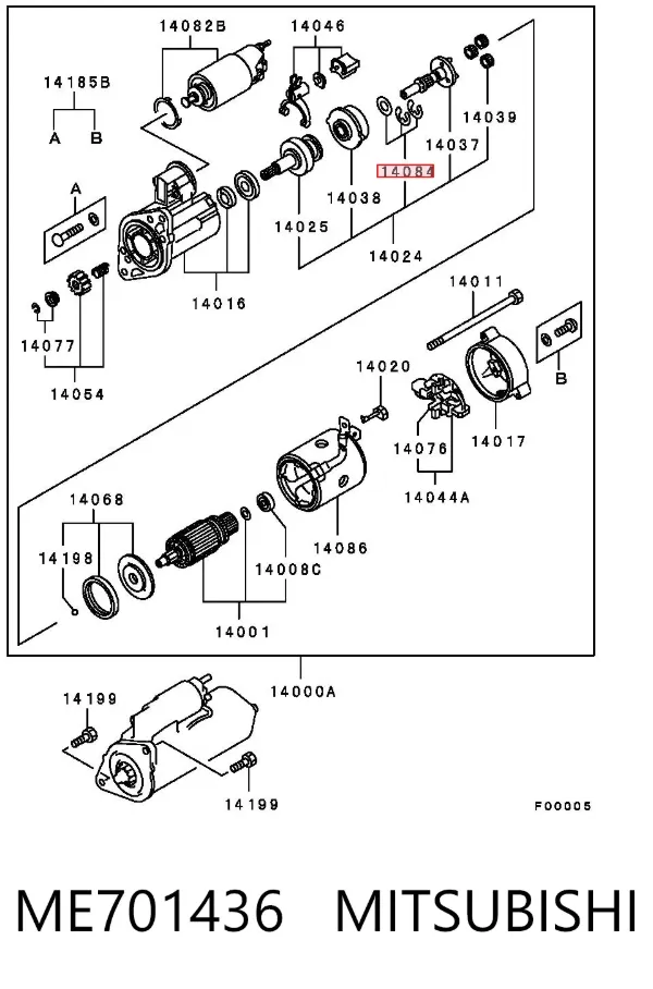  ME701436 Mitsubishi