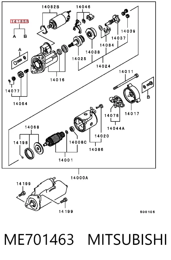  ME701463 Mitsubishi