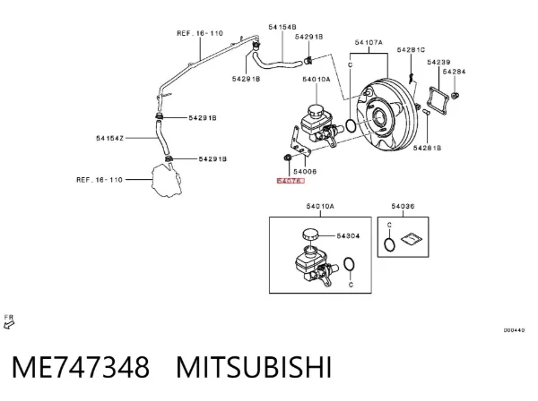  ME747348 Mitsubishi