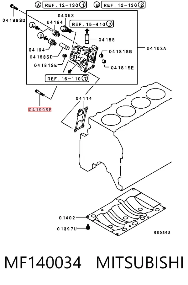  MF140034 Mitsubishi