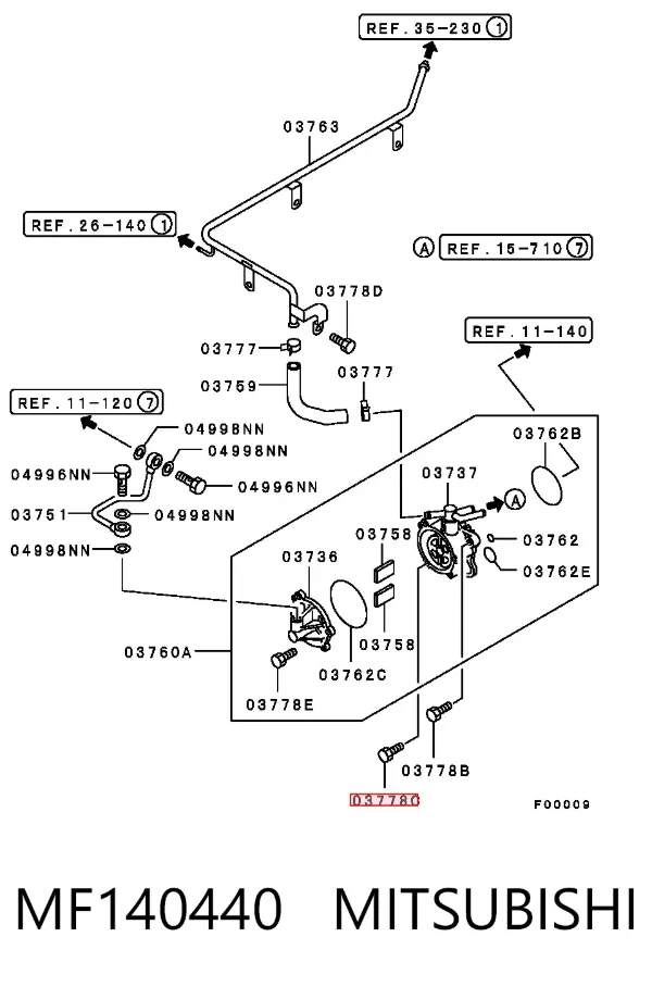  MF140440 Mitsubishi