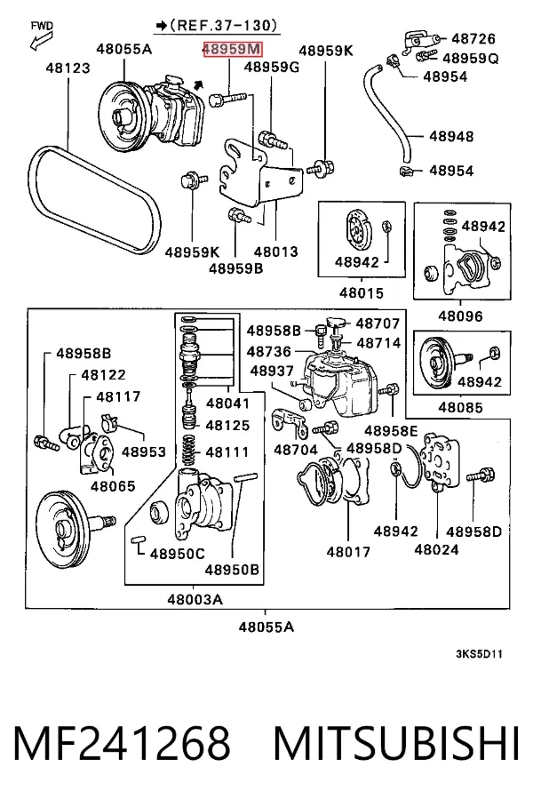  MF241268 Mitsubishi