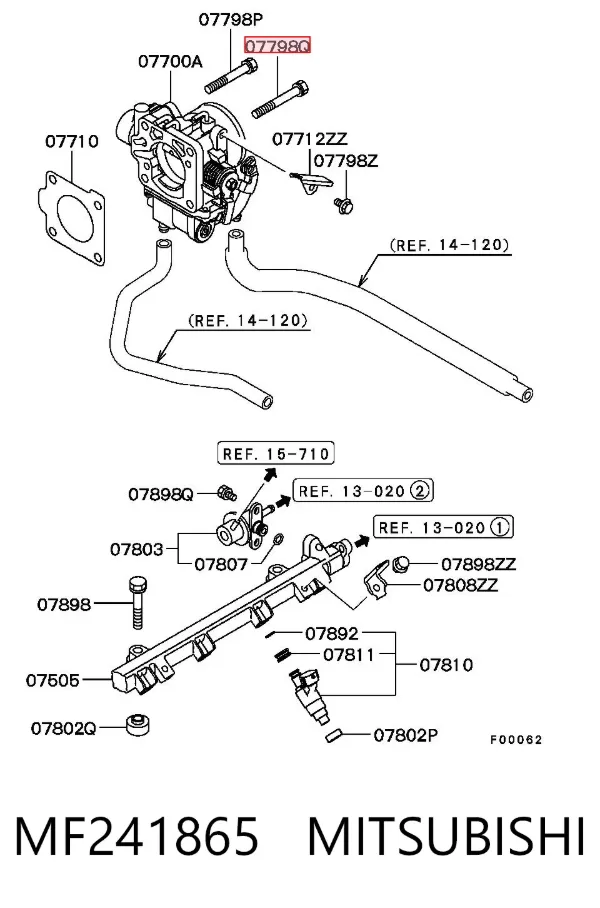  MF241865 Mitsubishi