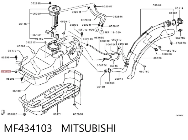  MF434103 Mitsubishi