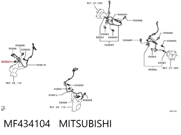  MF434104 Mitsubishi