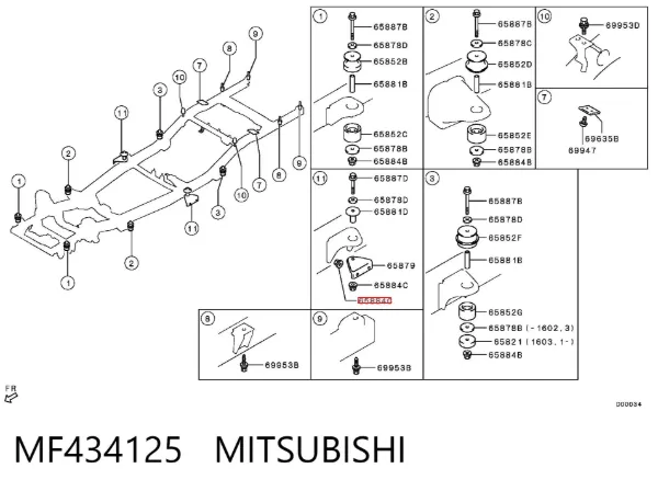  MF434125 Mitsubishi