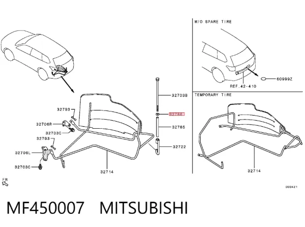  MF450007 Mitsubishi