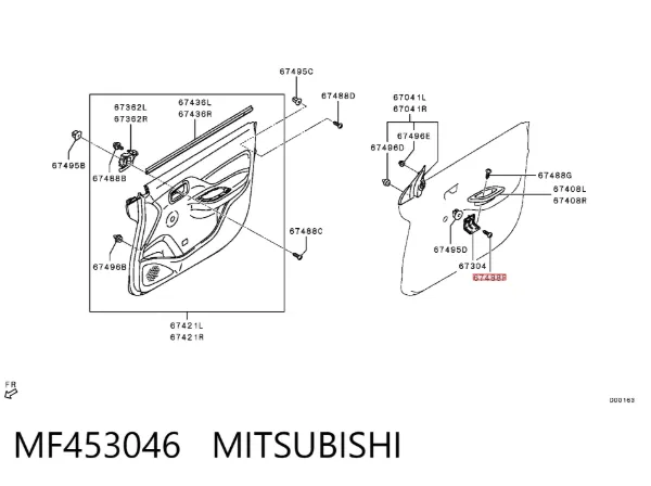  MF453046 Mitsubishi