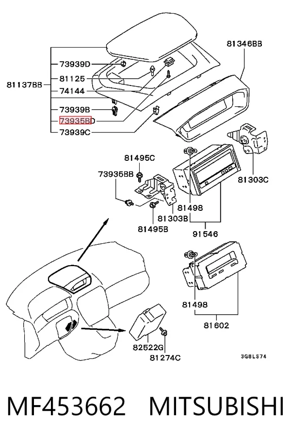  MF453662 Mitsubishi