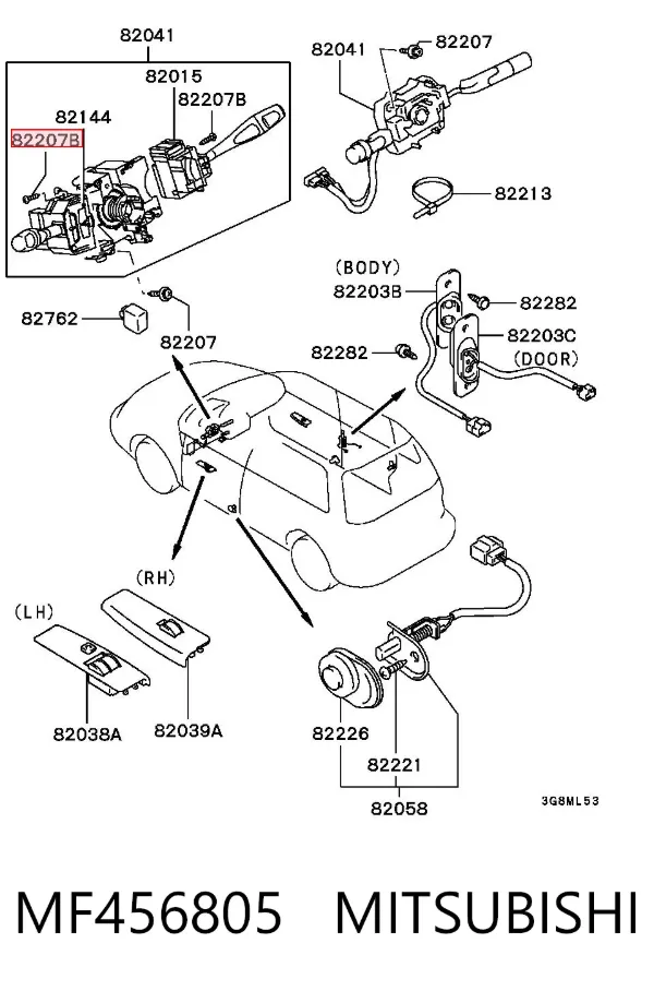  MF456805 Mitsubishi