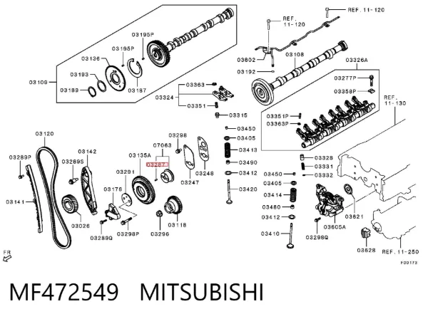  MF472549 Mitsubishi