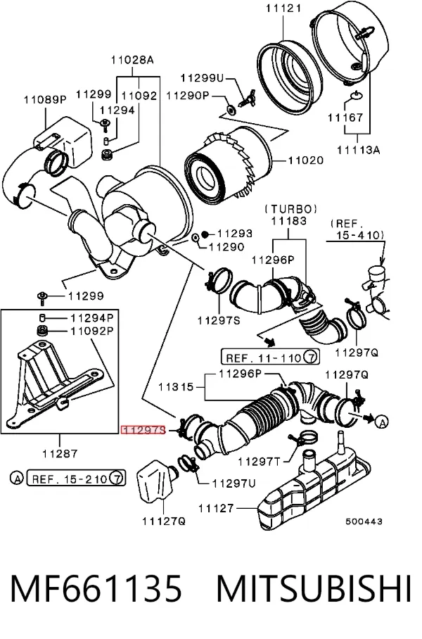  MF661135 Mitsubishi