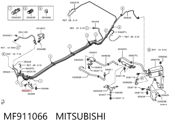  MF911066 Mitsubishi