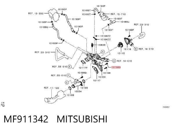  MF911342 Mitsubishi