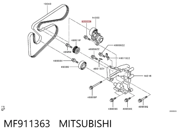  MF911363 Mitsubishi
