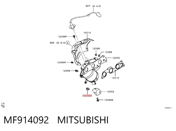  MF914092 Mitsubishi