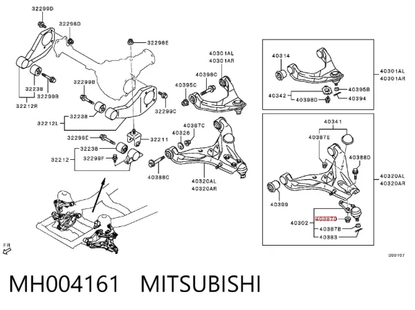  MH004161 Mitsubishi