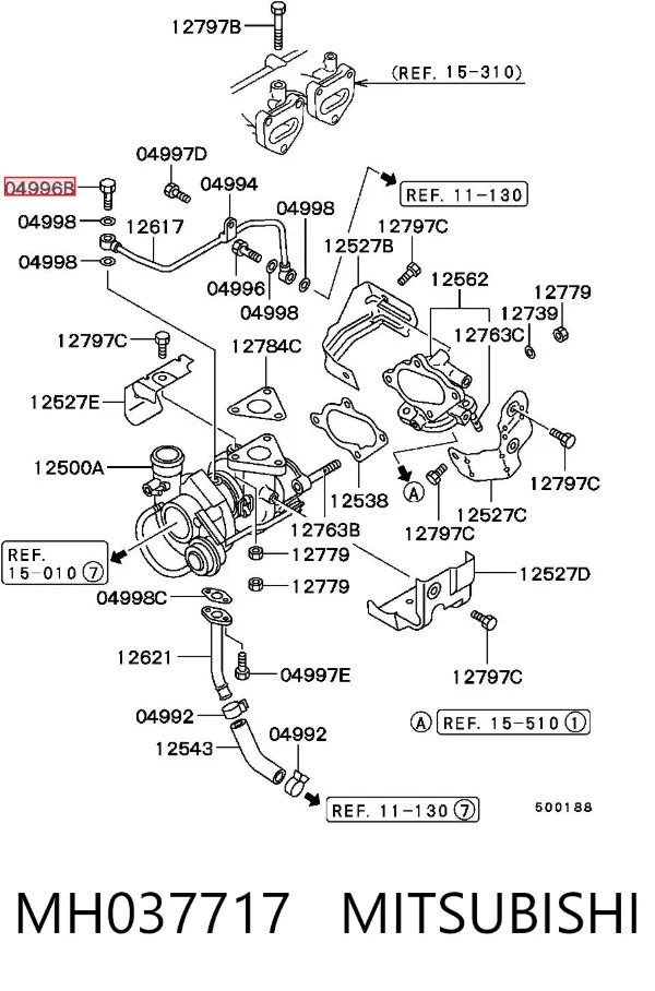  MH037717 Mitsubishi