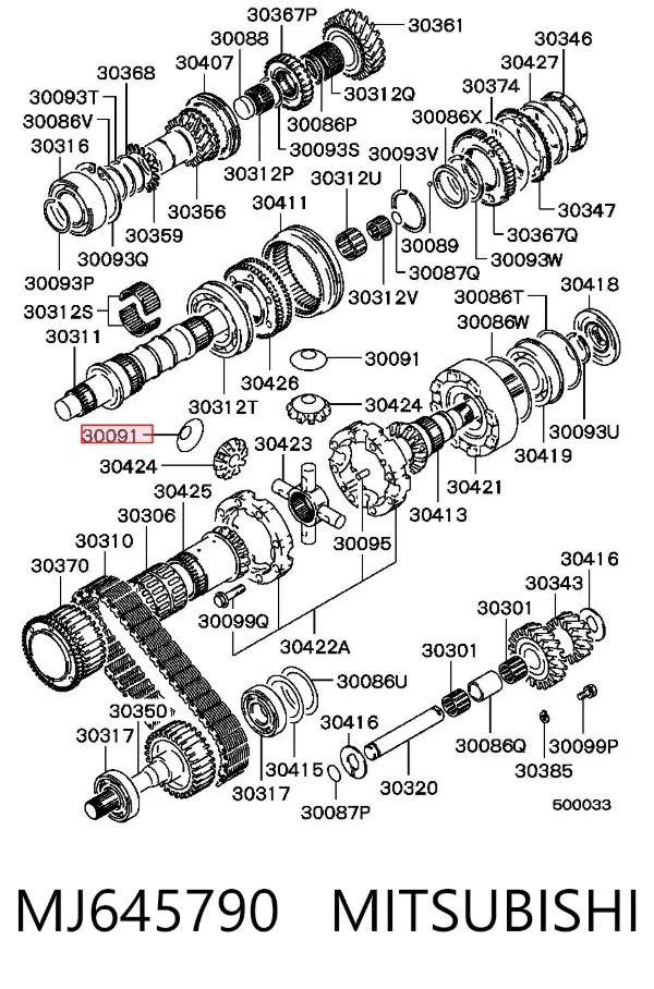  MJ645790 Mitsubishi