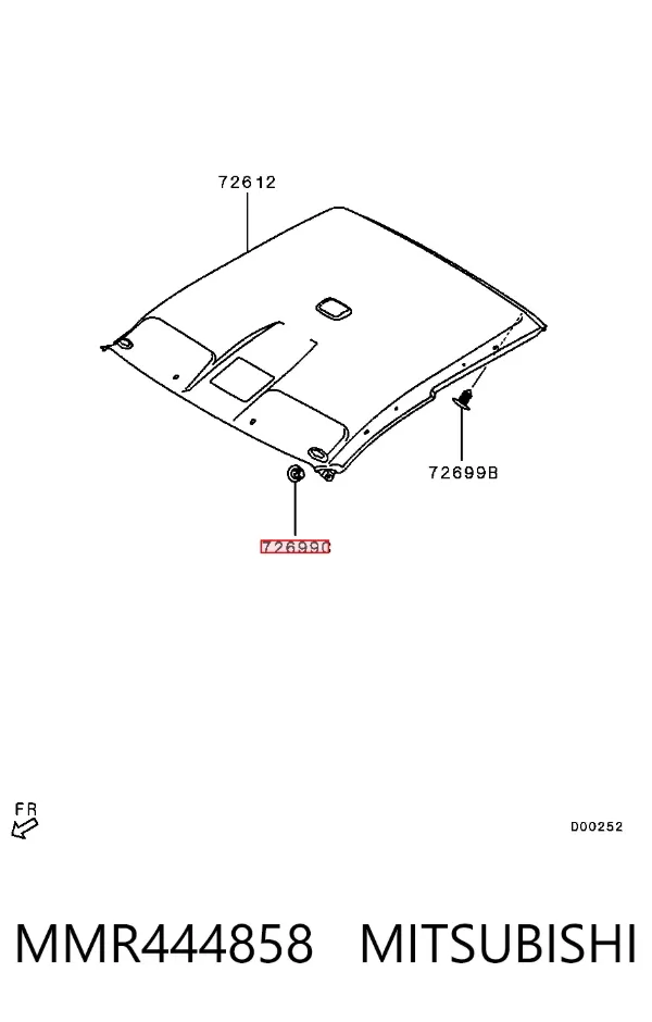  MMR444858 Mitsubishi