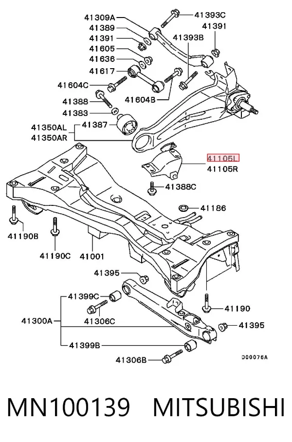  MN100139 Mitsubishi