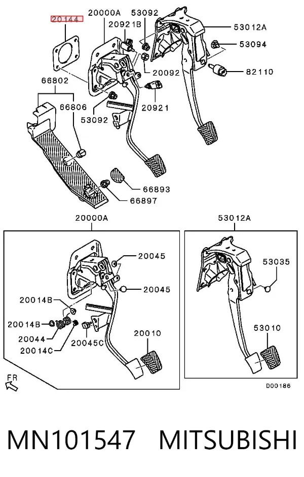  MN101547 Mitsubishi