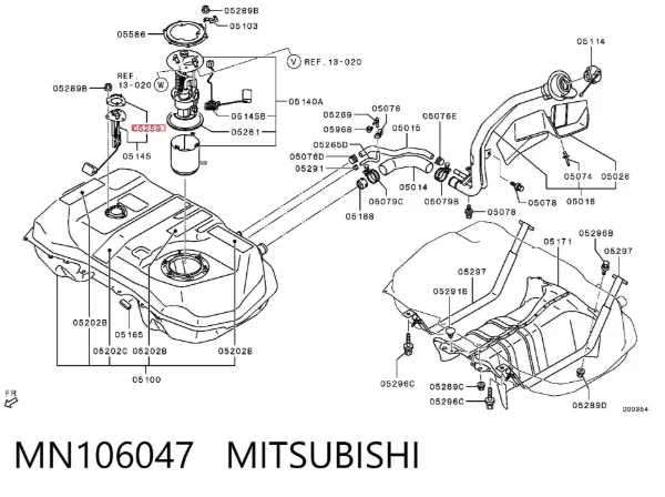  MN106047 Mitsubishi