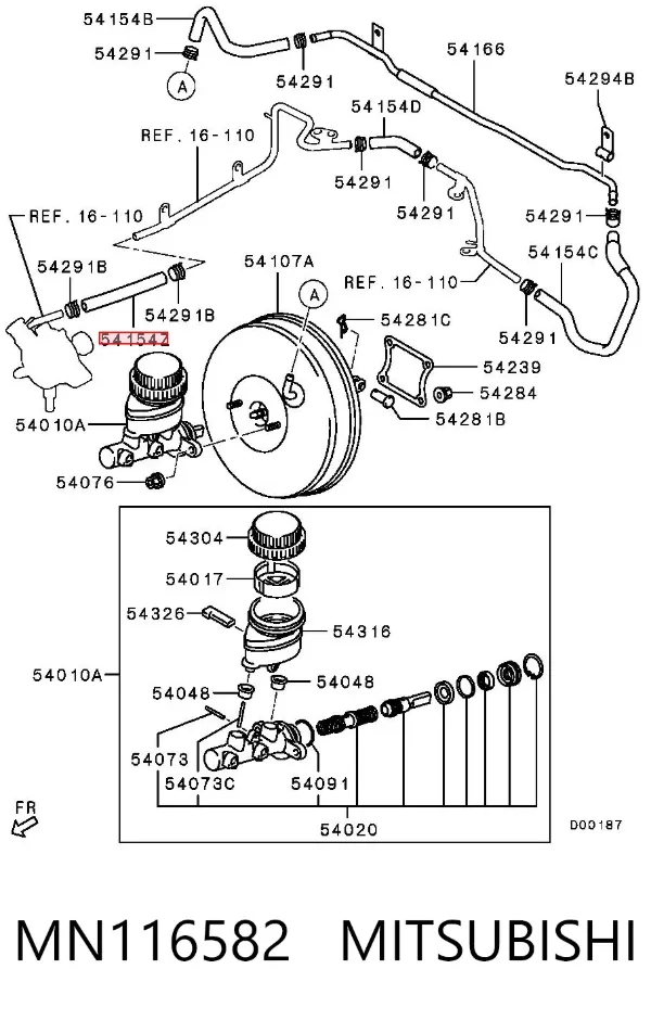 MN116582 Mitsubishi