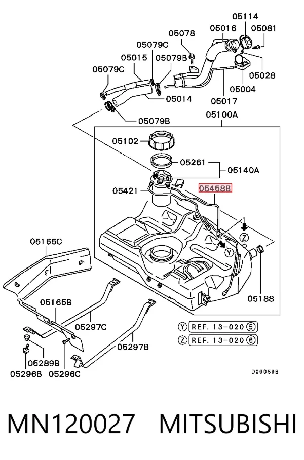  MN120027 Mitsubishi