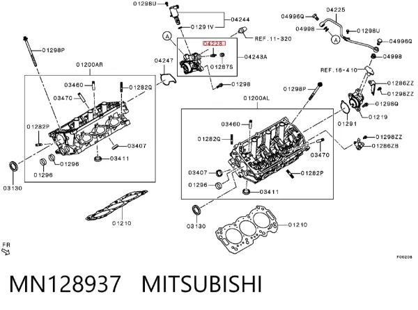  MN128937 Mitsubishi