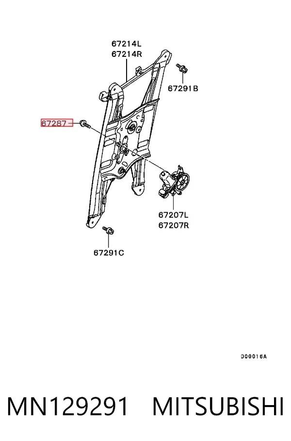  MN129291 Mitsubishi
